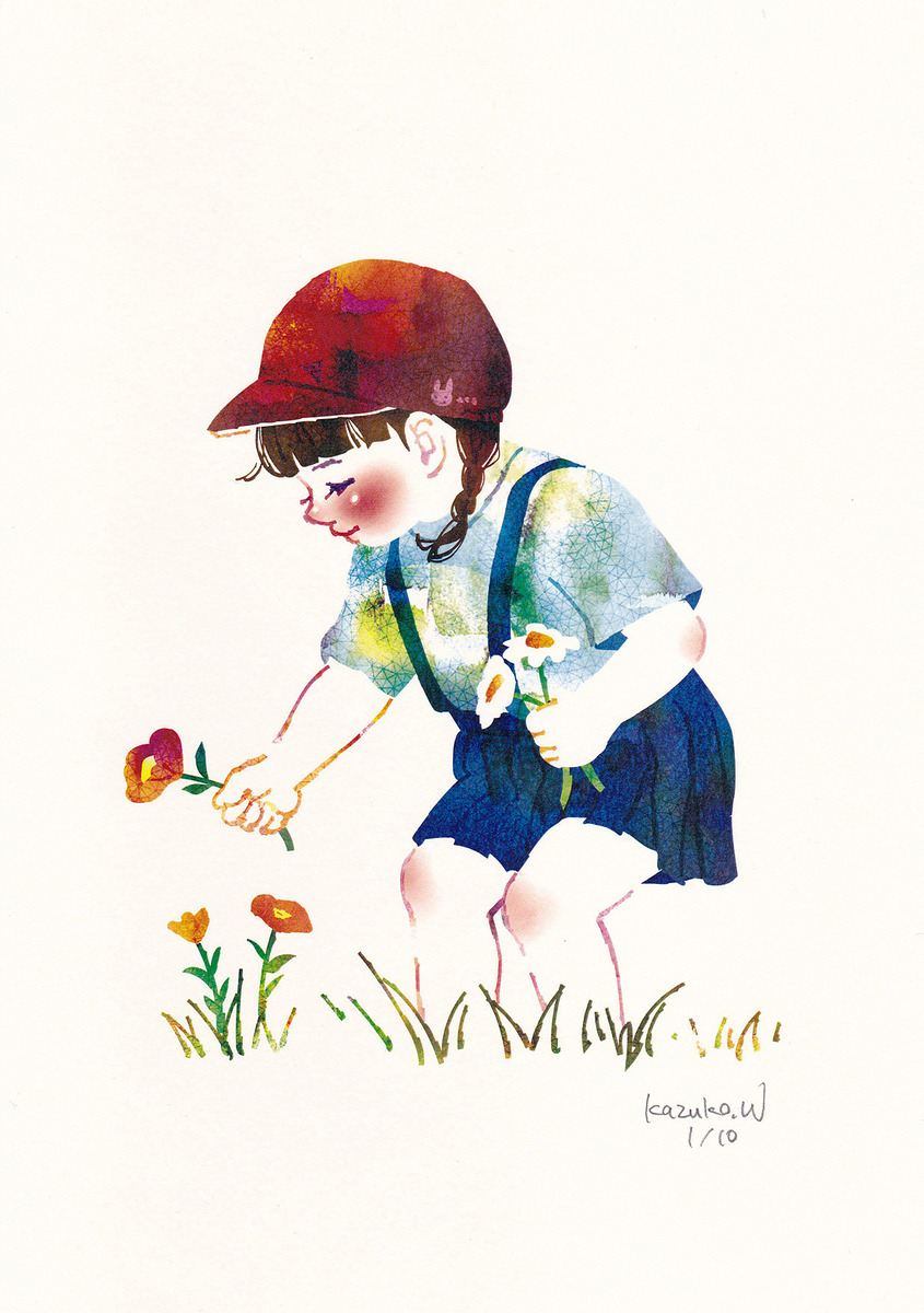 「お花を摘みに」(1/10)