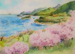 日本海の春