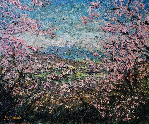 桜窓 F-20」 by masao｜Artmeter｜暮らしを彩るアートが、きっと