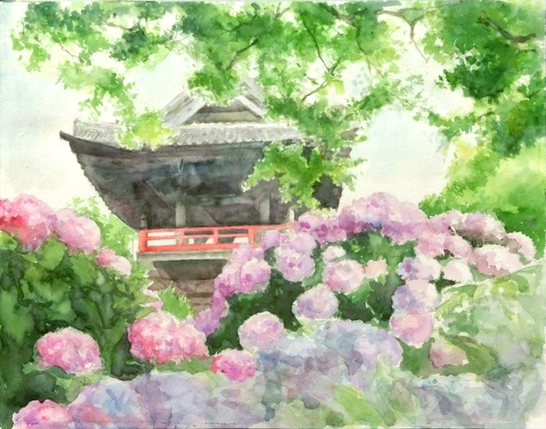 紫陽花の頃」 by TAKA｜Artmeter｜暮らしを彩るアートが、きっと