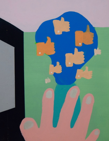 モニターのあなた