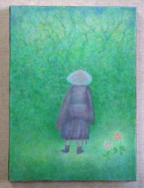 Amazon | 小崎侃 「分け入っても青い山」 種田山頭火 絵画 俳句