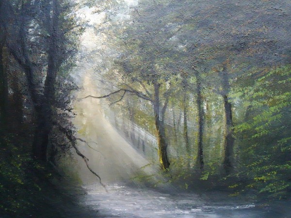 木漏れ日(秋)」 by 紫 香｜Artmeter｜暮らしを彩るアートが、きっと