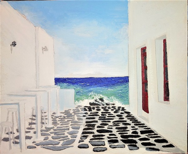 ミコノス島」 by 隆博｜Artmeter｜暮らしを彩るアートが、きっと