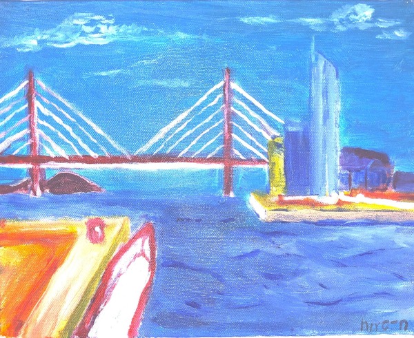 港と橋