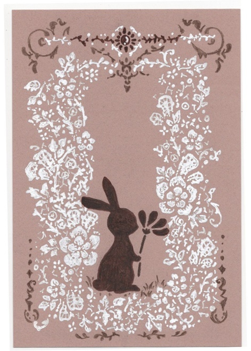 Rabbit in lace