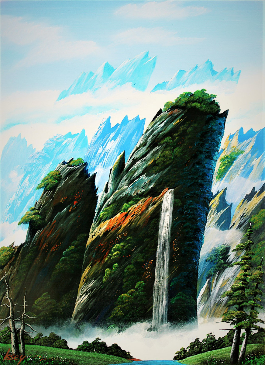 奇山の滝