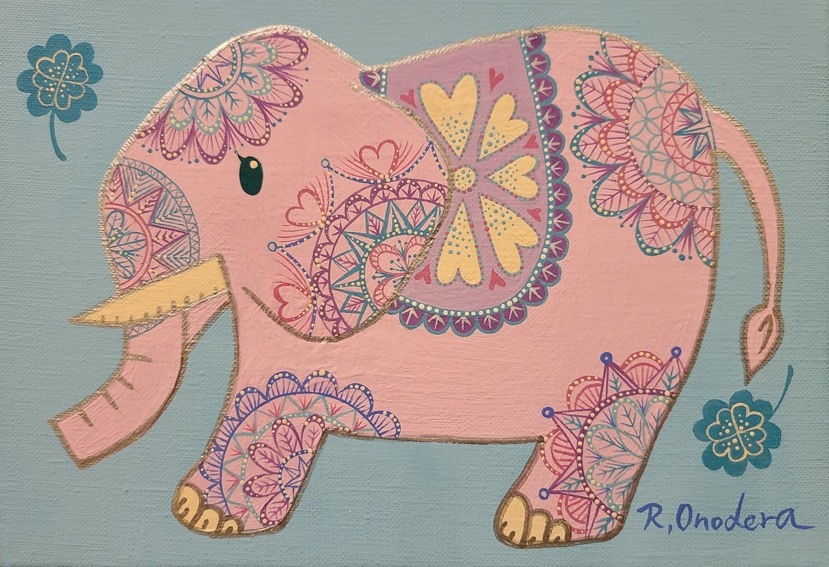 Colorful Elephant 5