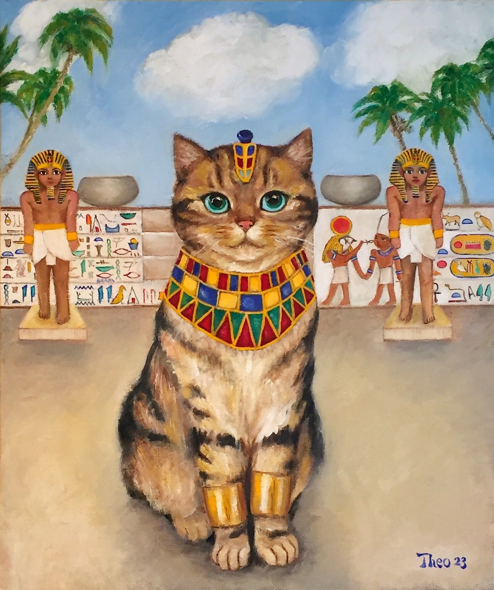 エジプト儀式ネコ