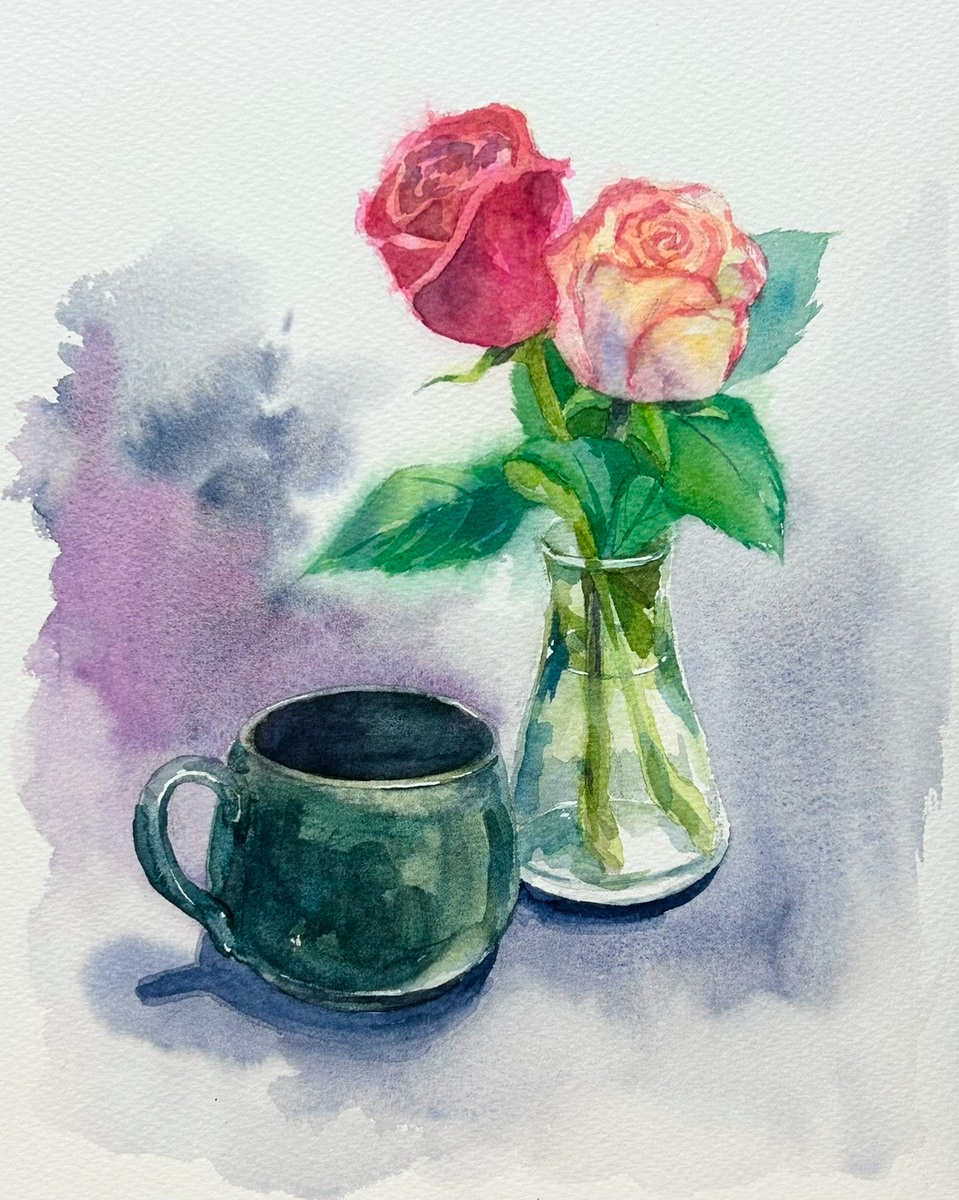 Rose and Cup