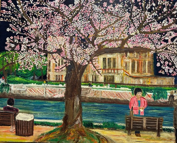 夜桜