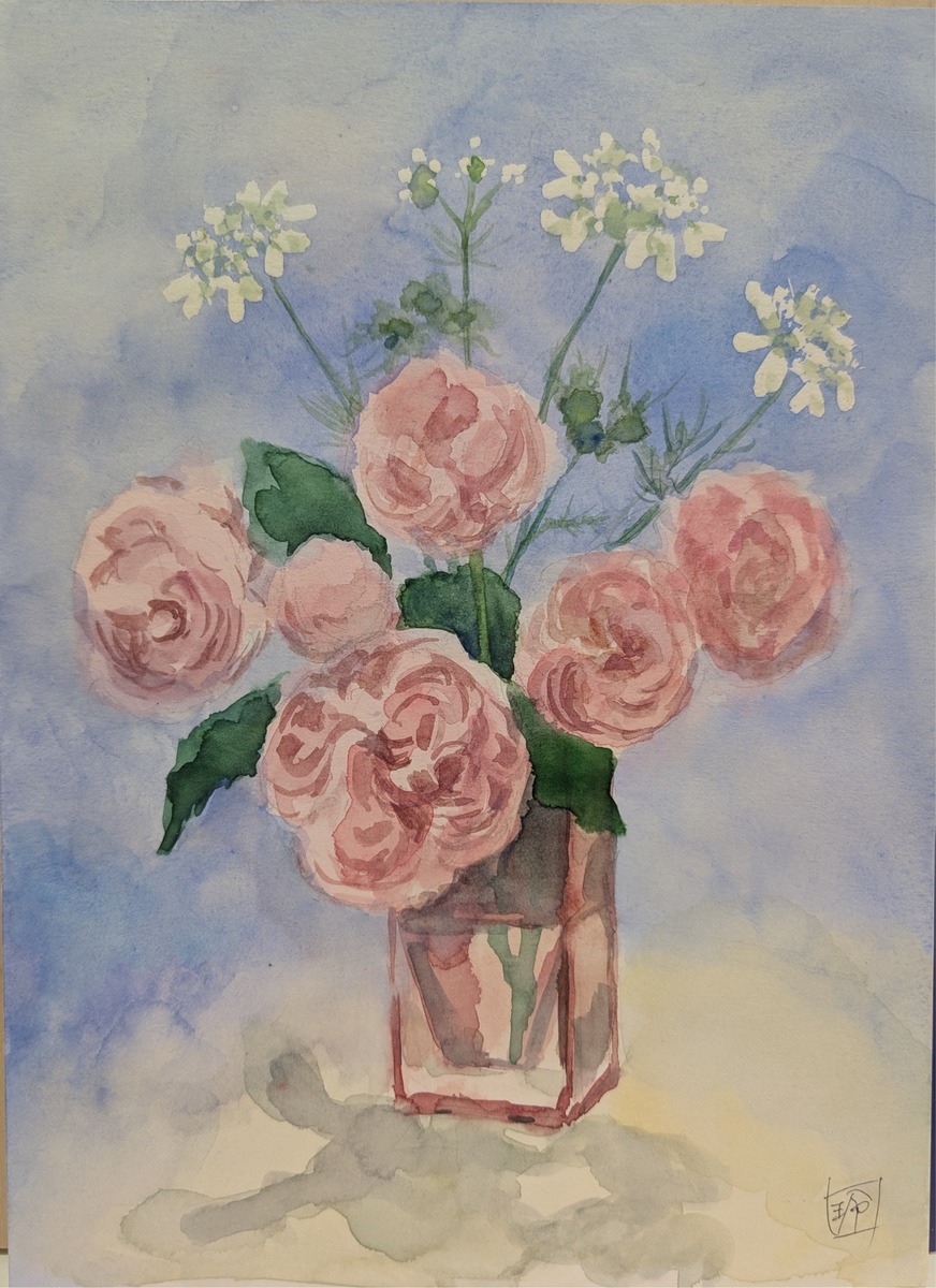 庭の薔薇さん