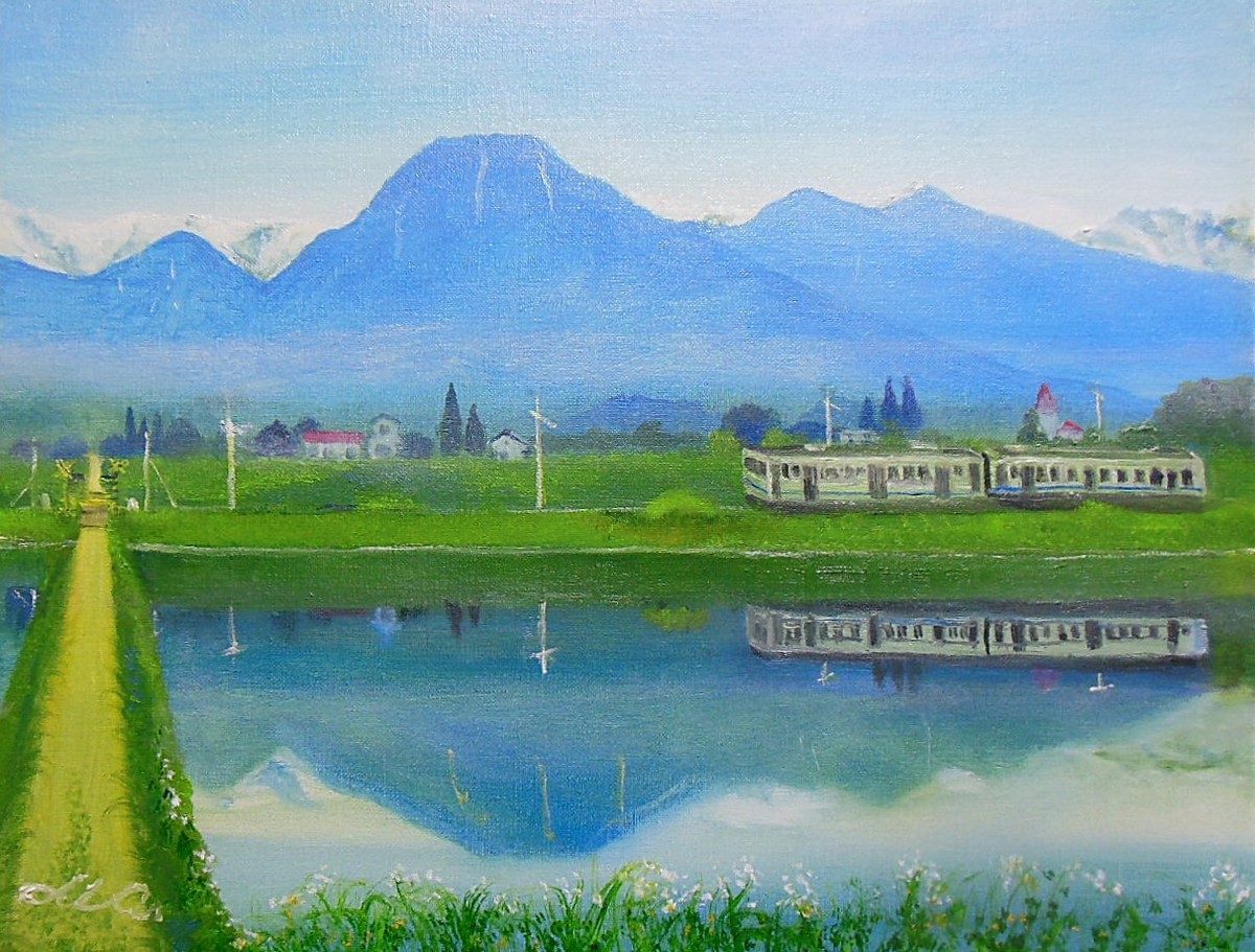 安曇野風景