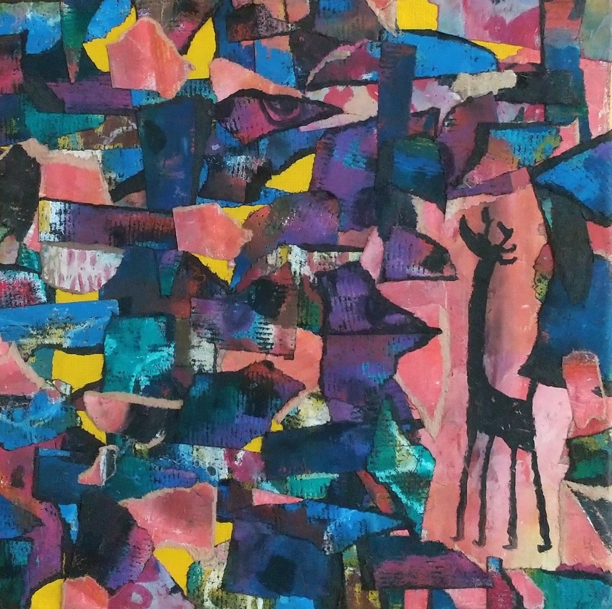 giraffeexoticcollage