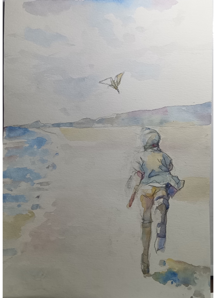 海と少年