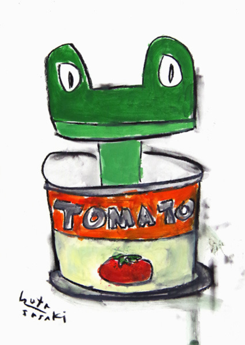 an empty can
