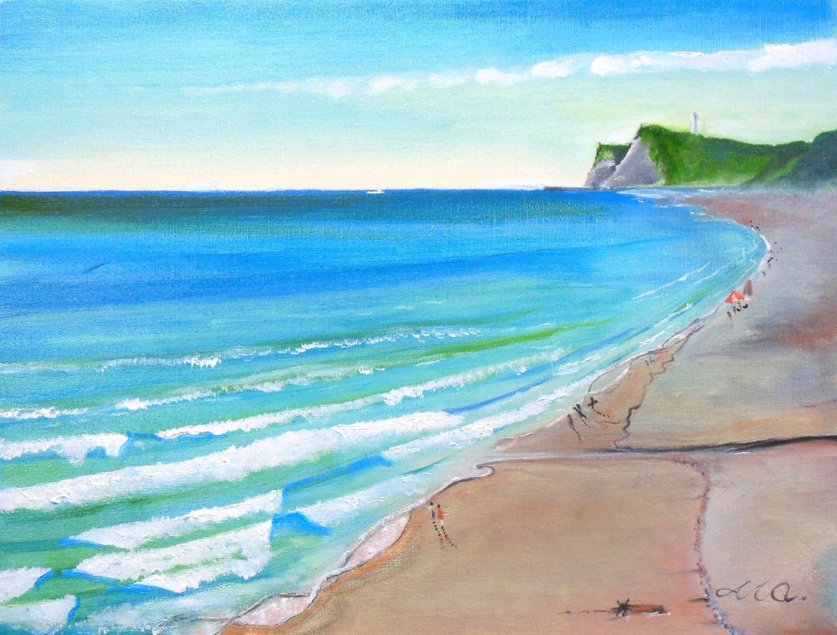 2025,夏の海岸風景