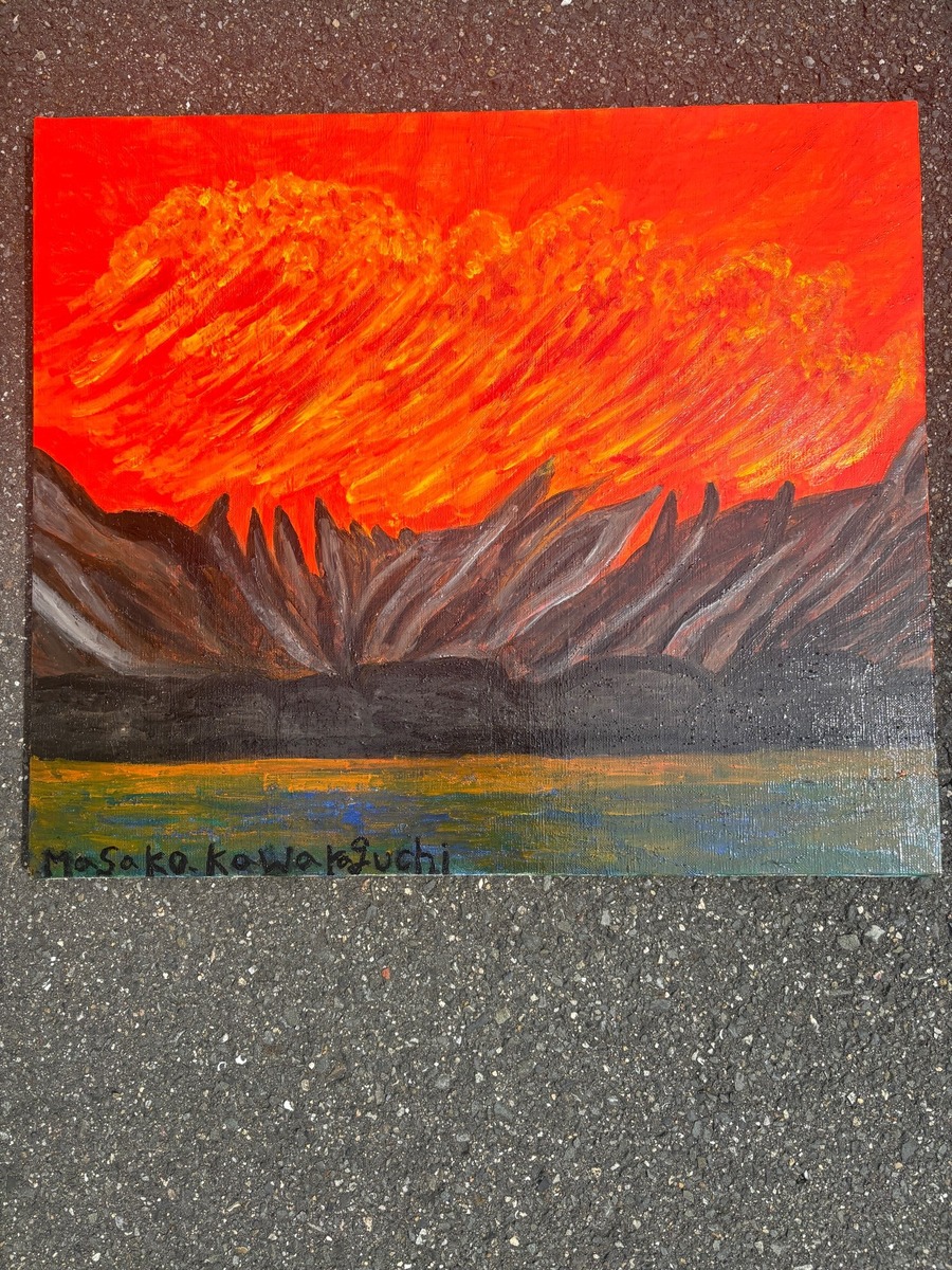 私が見た地震雲