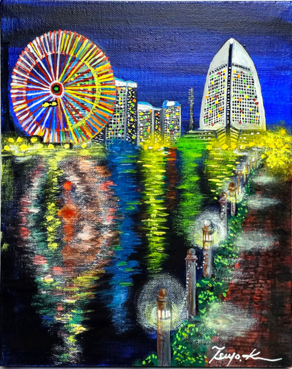 光の水面(Glittering Yokohama Night)