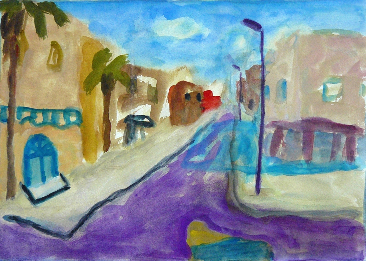 モロッコの通り