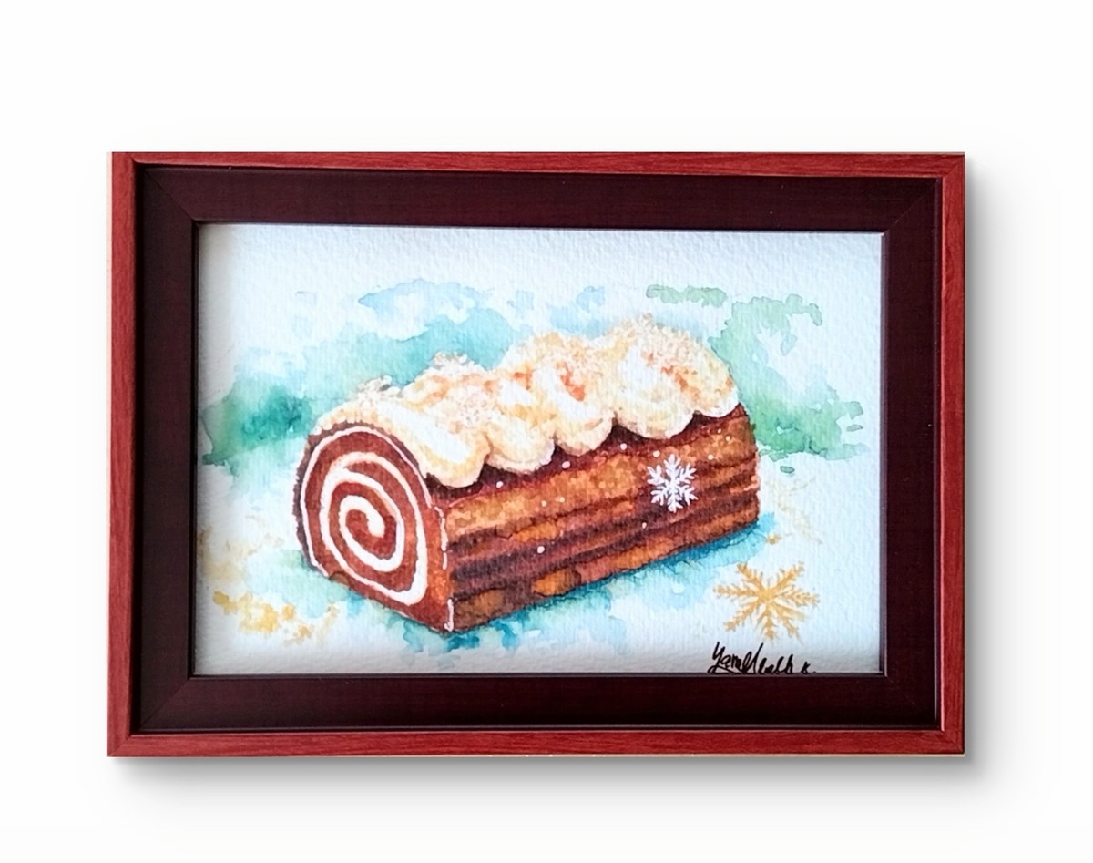 雪のロールノエル