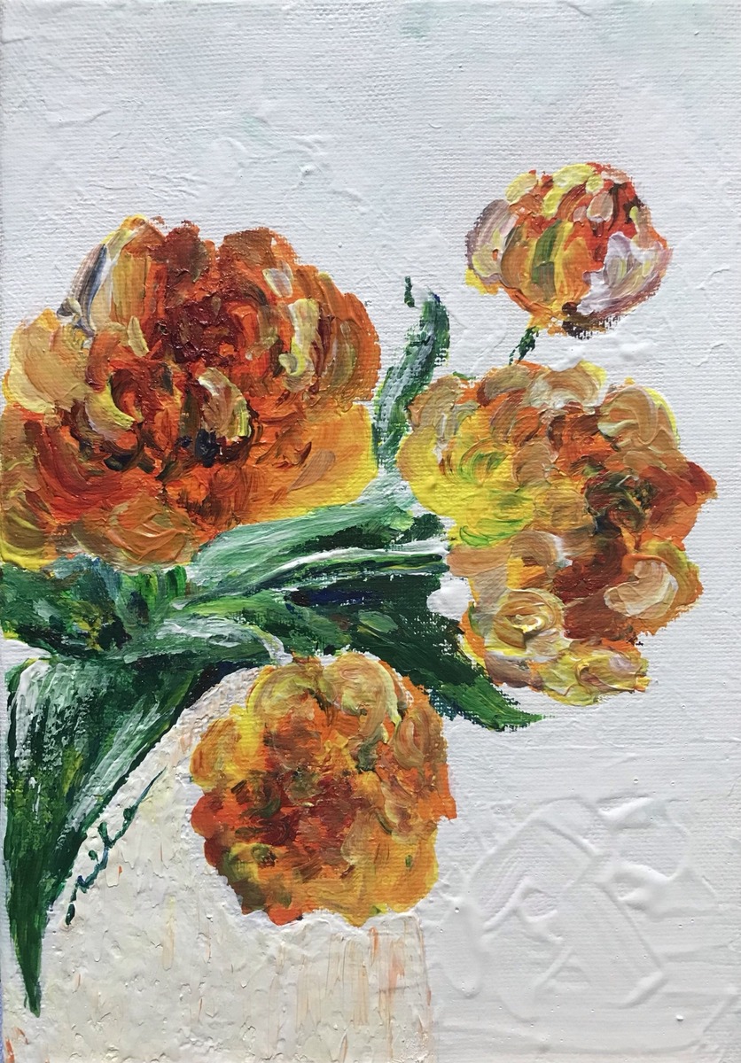 orange princess(八重咲きチューリップ)