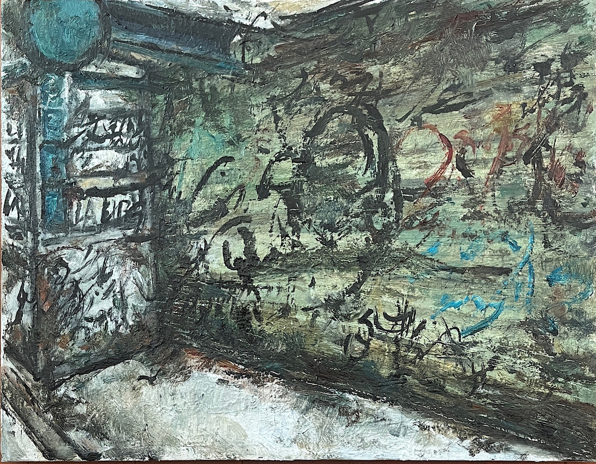 落書きとシャッター