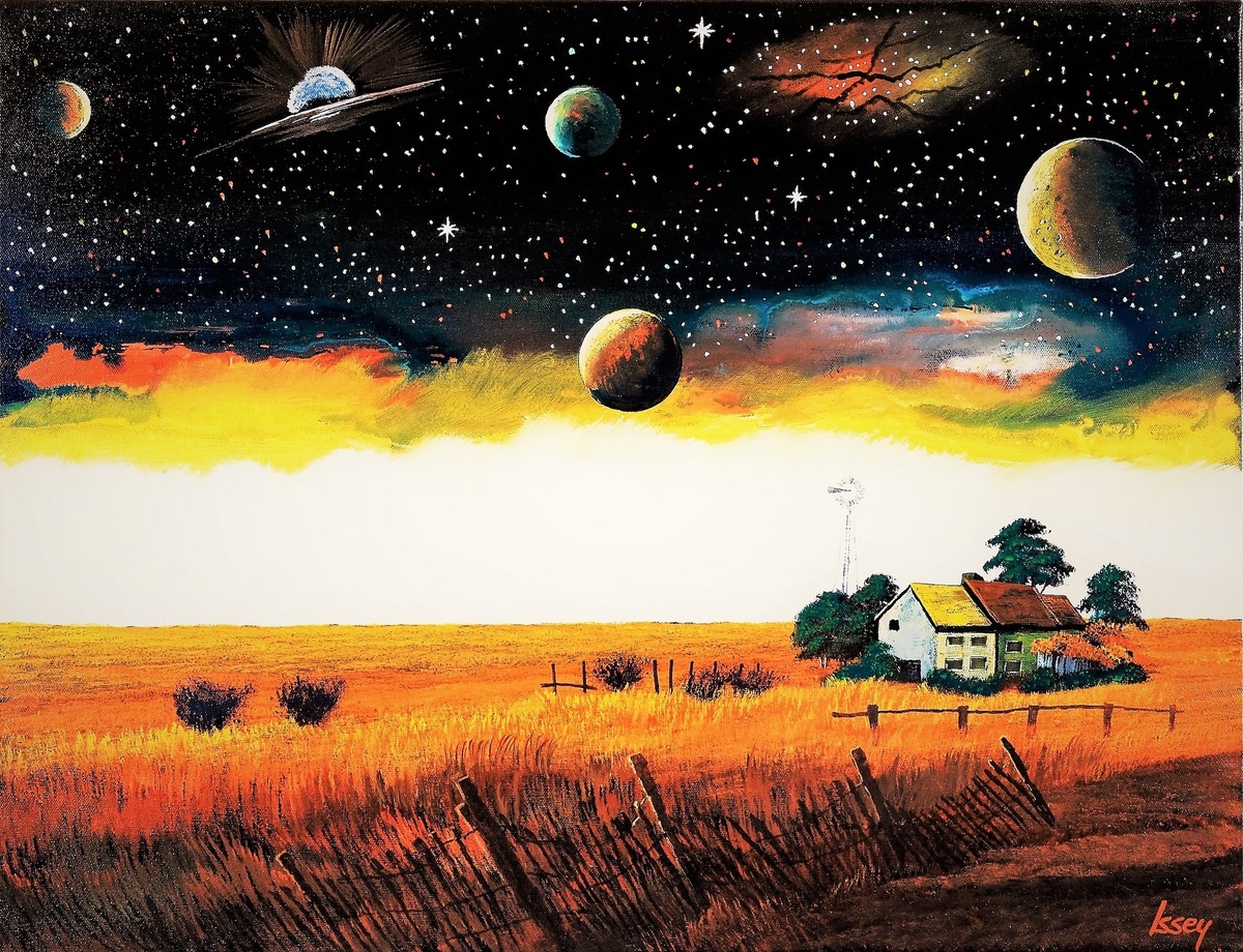 プレーリー平原・・・壊れた柵