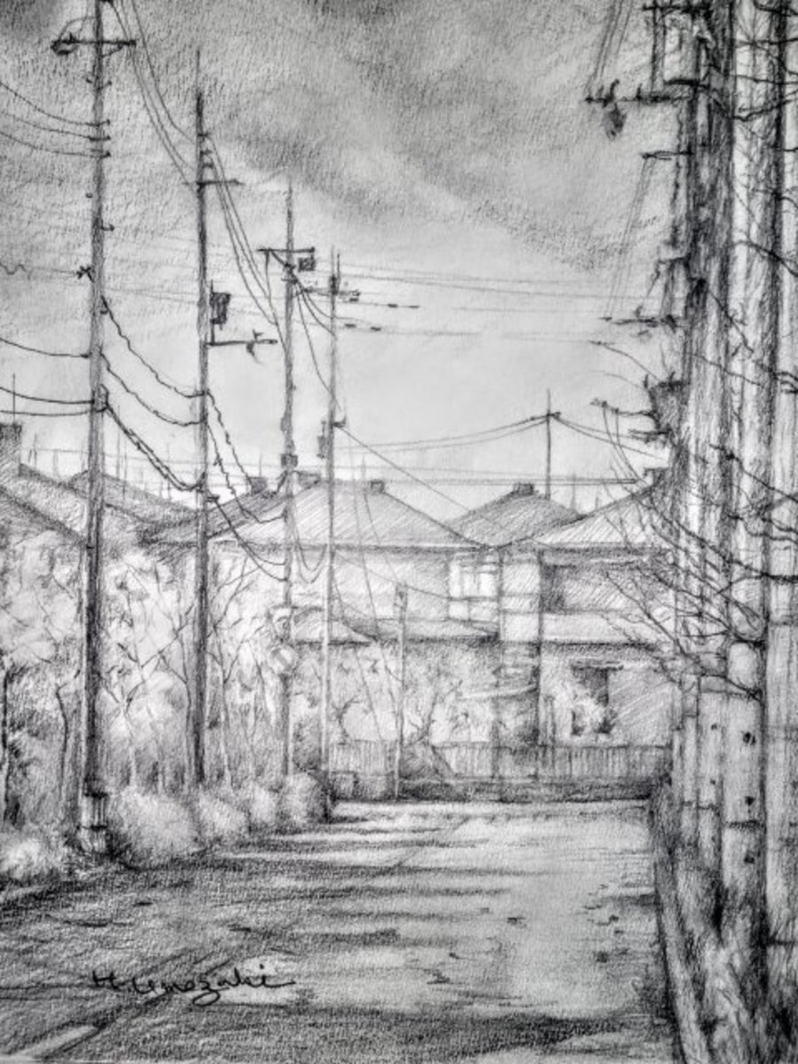 裏通りの住宅街