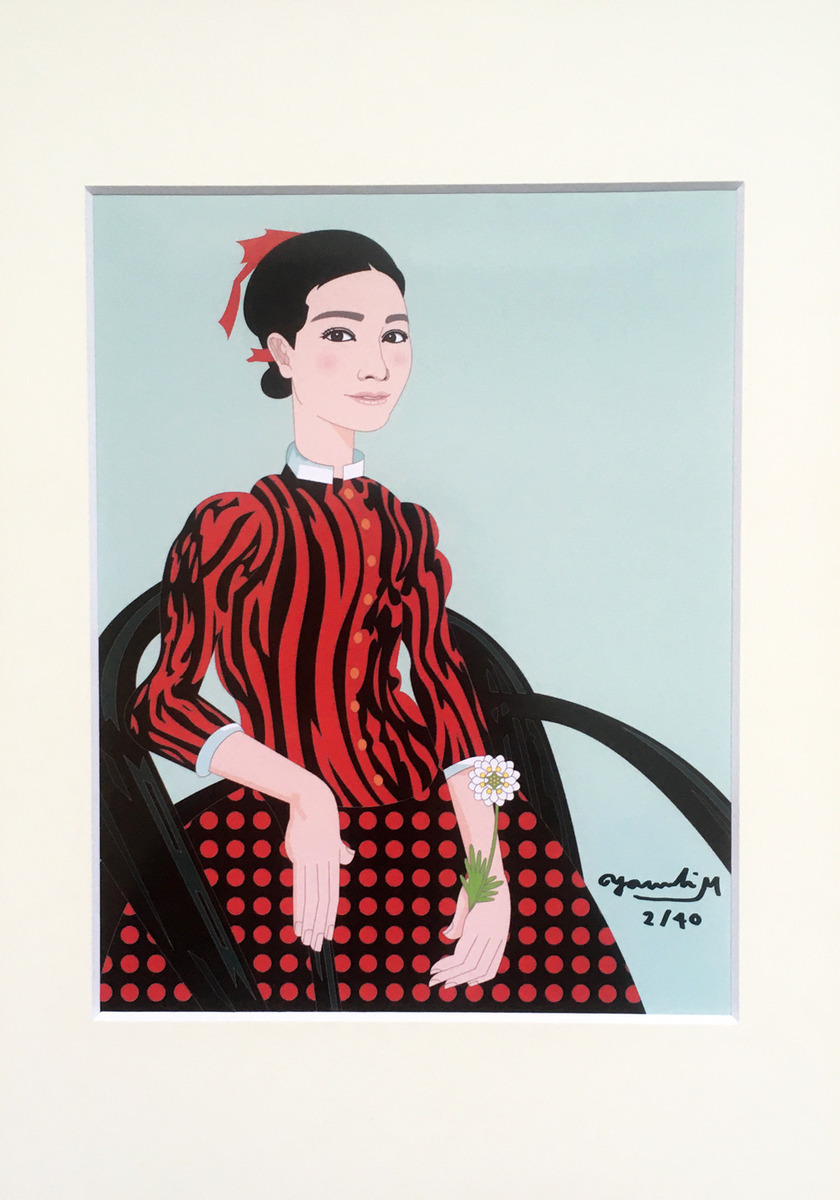 名画の旅 その1 〜ゴッホ作「ラ・ムスメ」〜ーデジタル複製画ー(2/40)