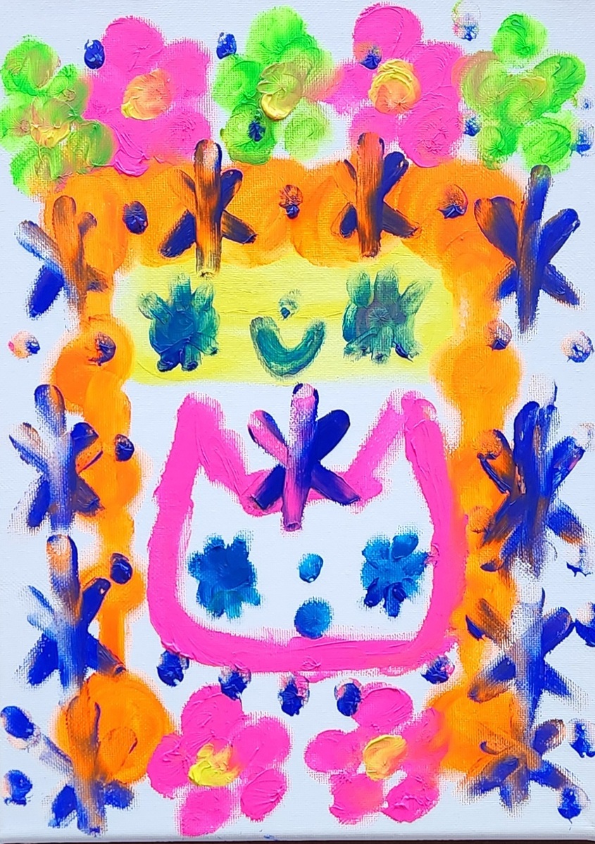 エミリーちゃんとねこ