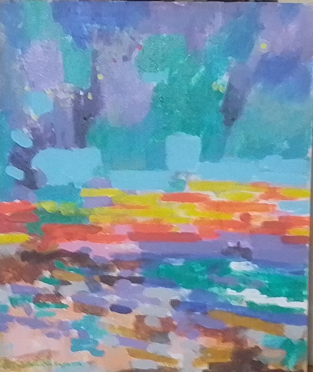 日の出 江の島遠望