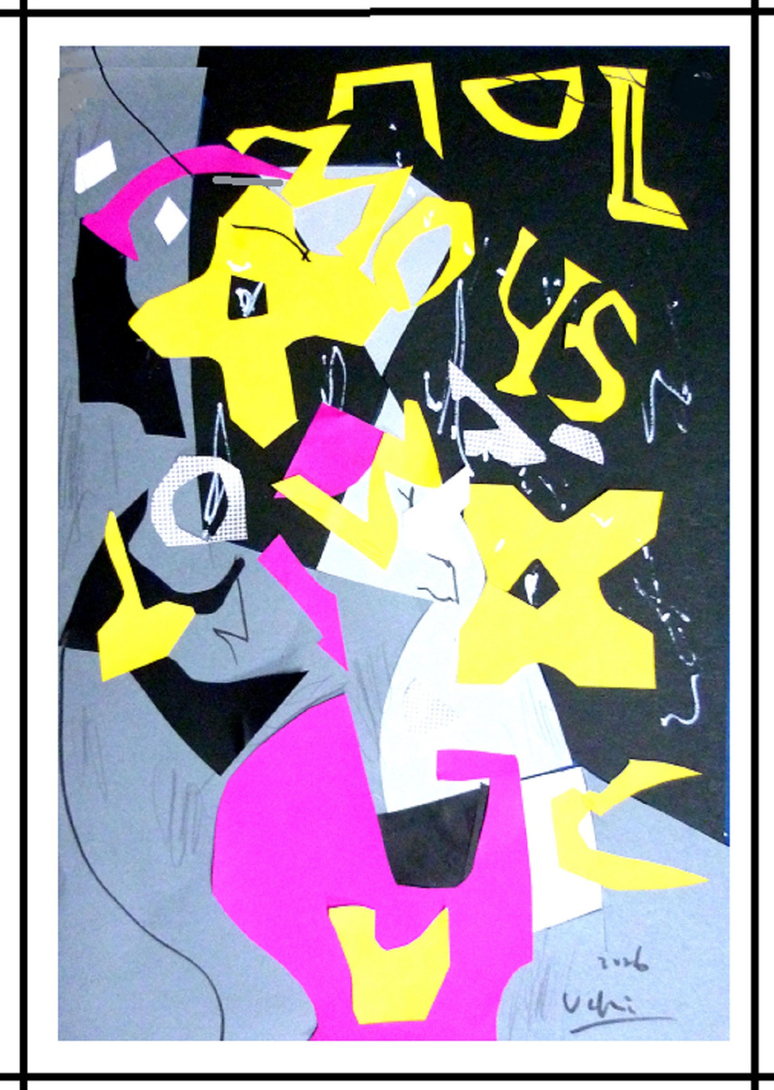 歌うユリの花々 黄