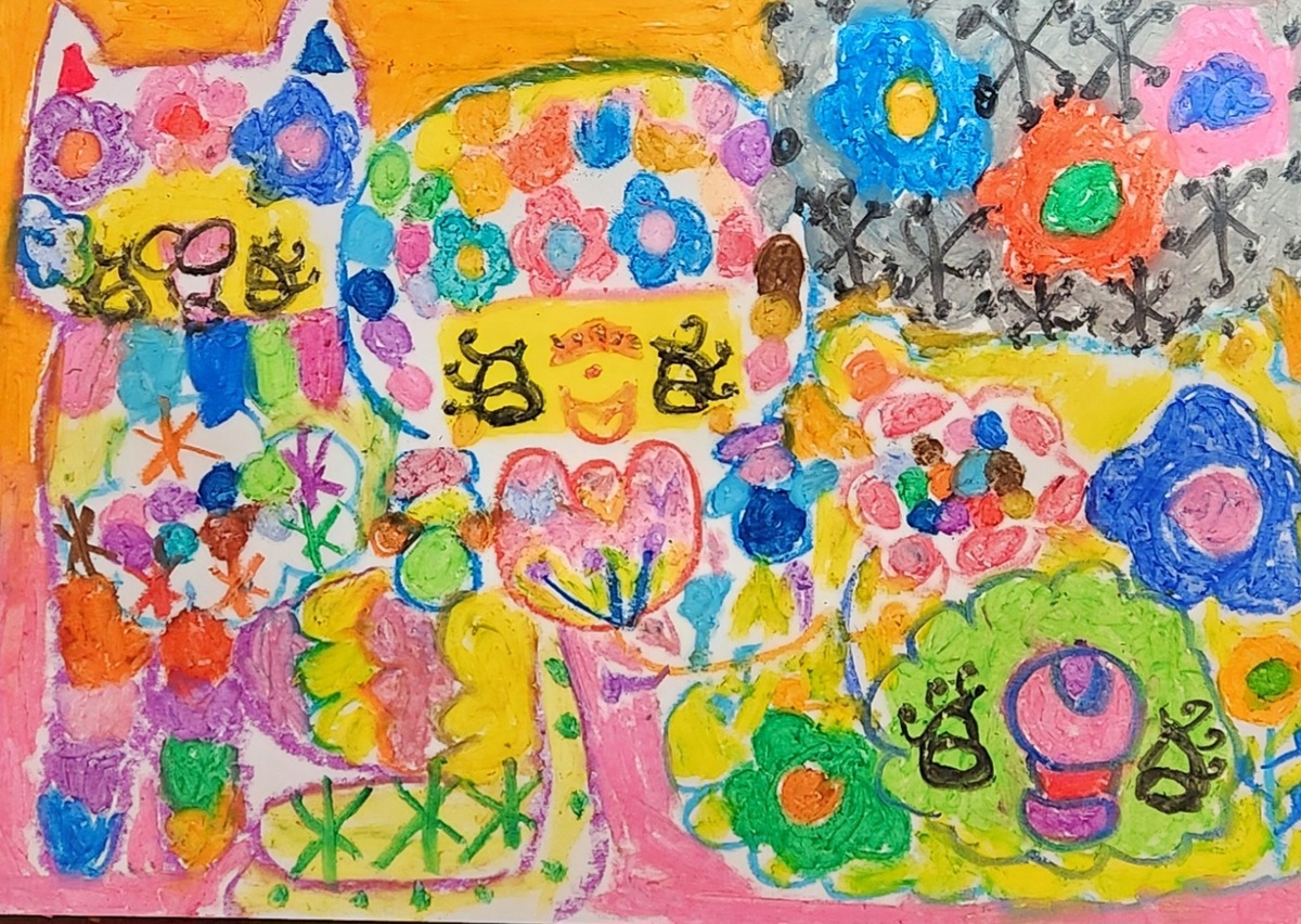 エミリーちゃんとくまとねこ