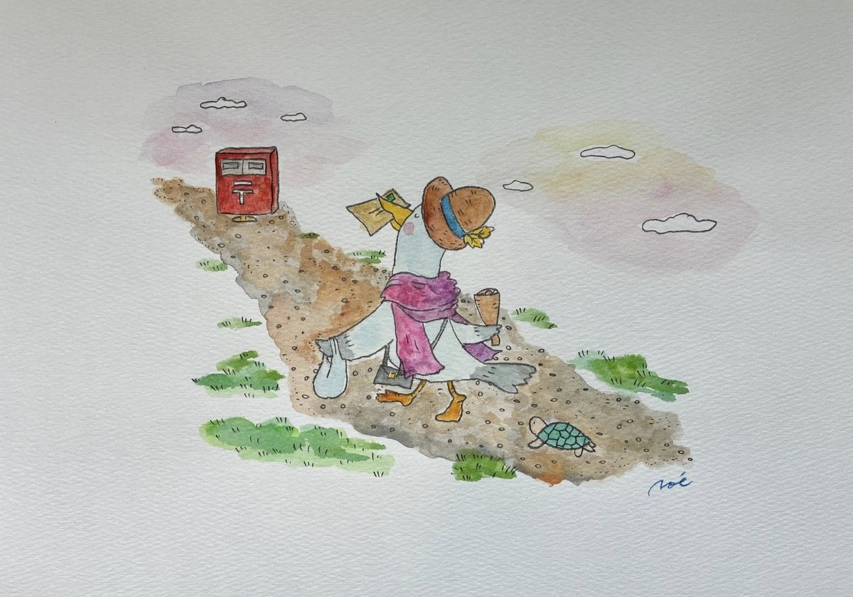 谷中鳥さんとキッテ通り