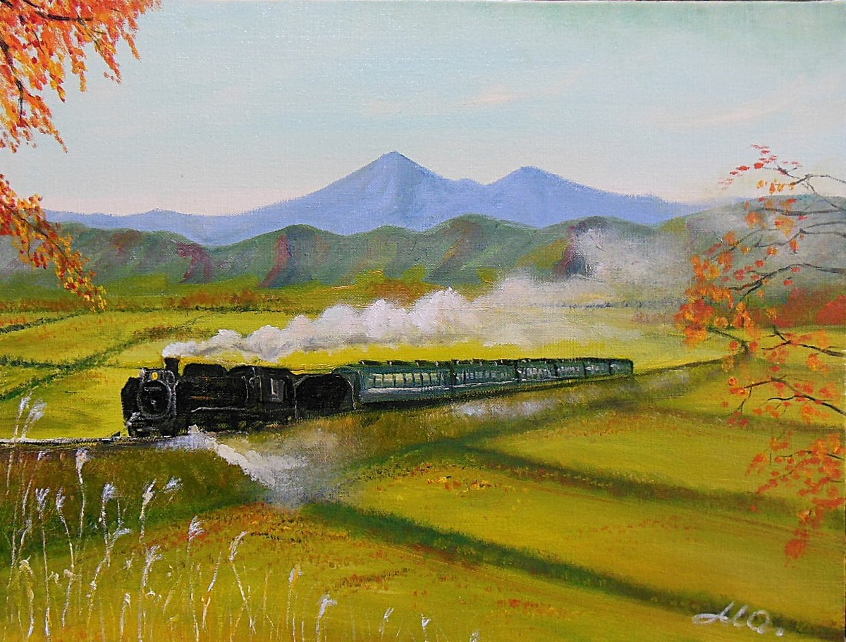 秋のD51田園を走る f-6号