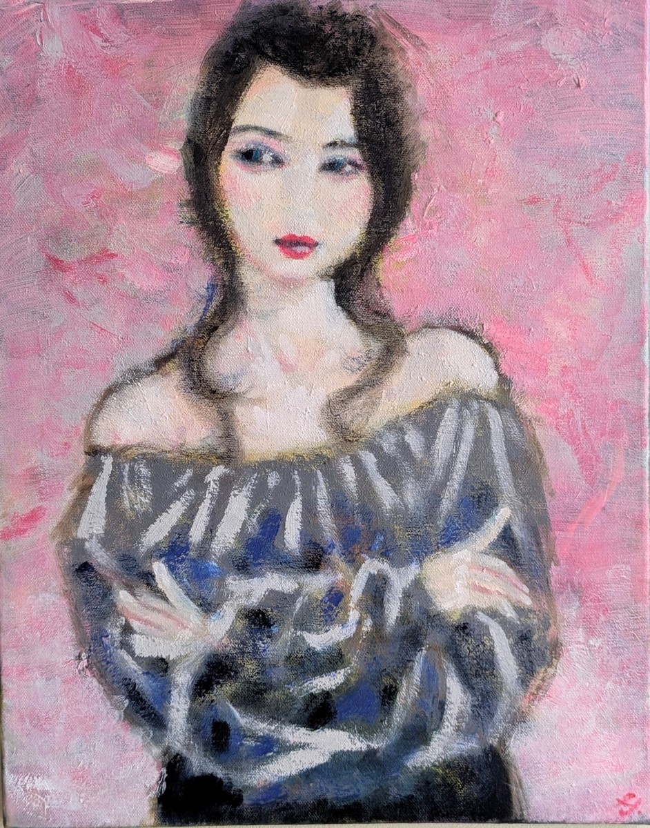 夫人M(茜さす雪山)