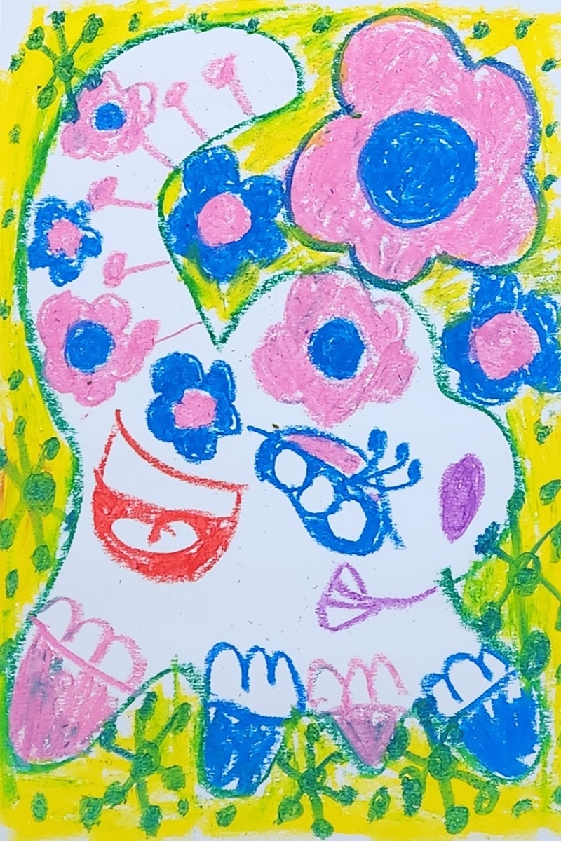 お花畑ぞうさん