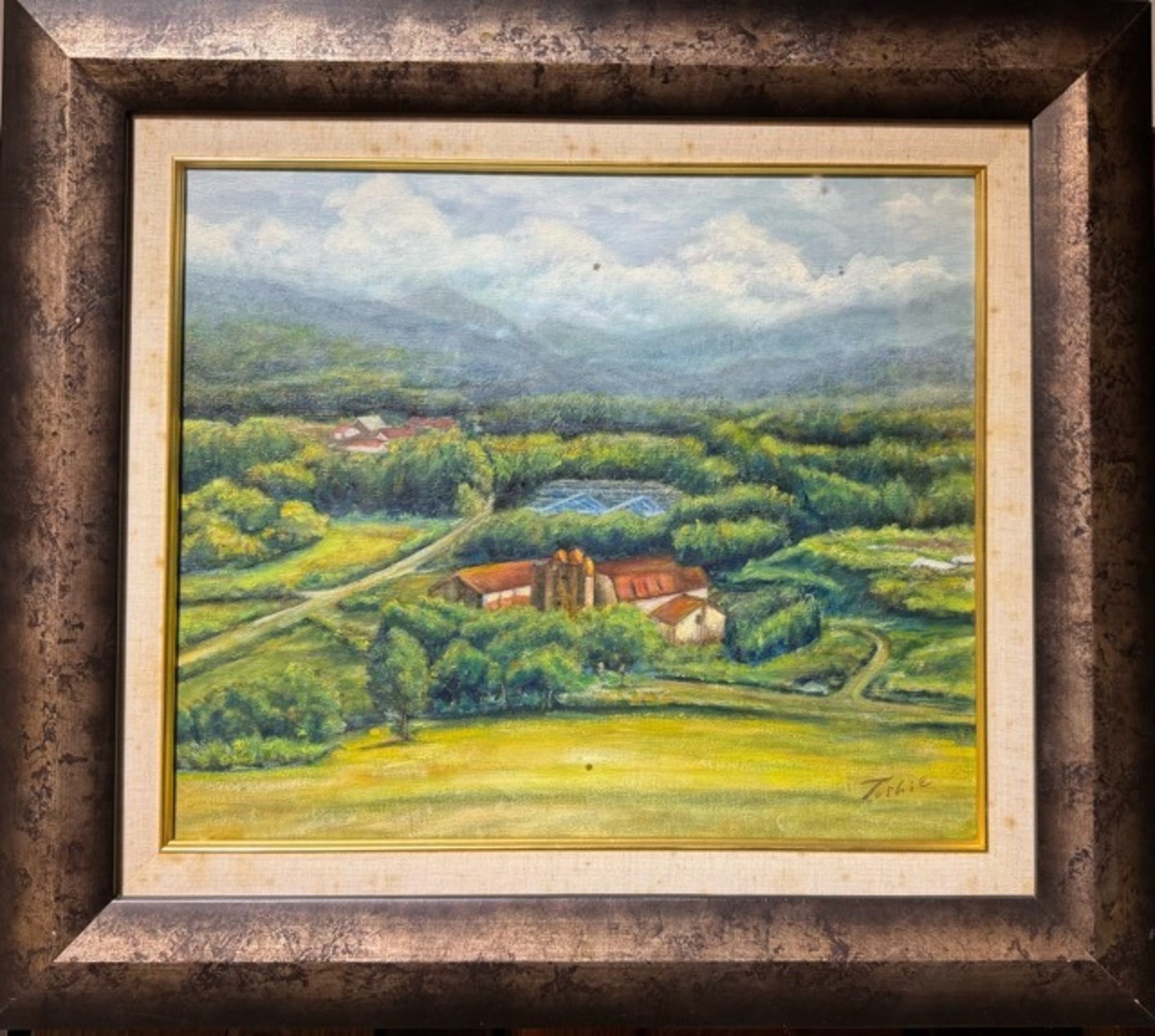 酪農のある風景