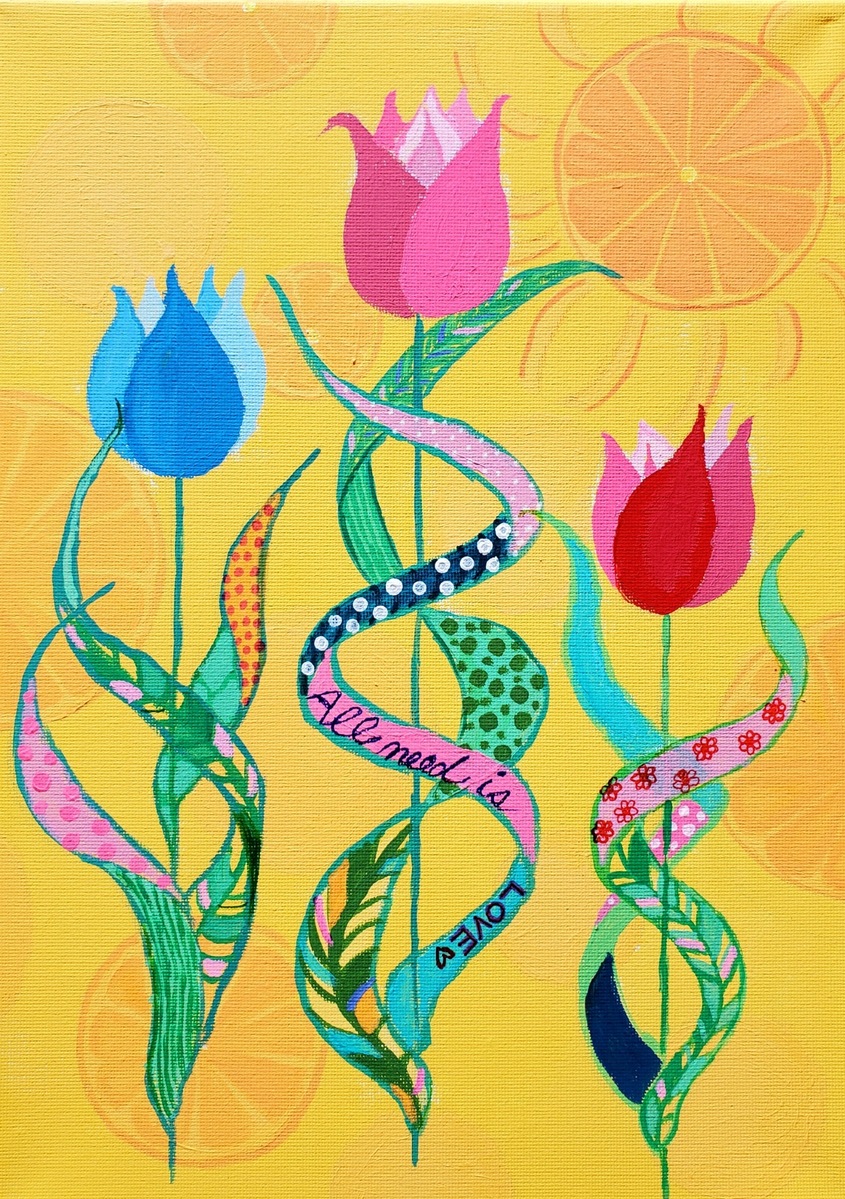 マーマレードの空とセロファンの花