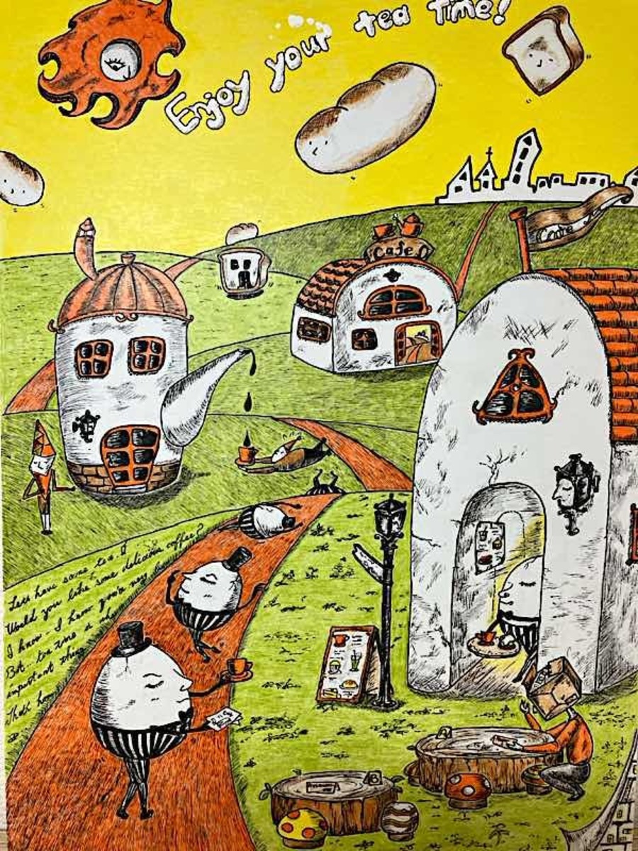 お茶にしましょう。