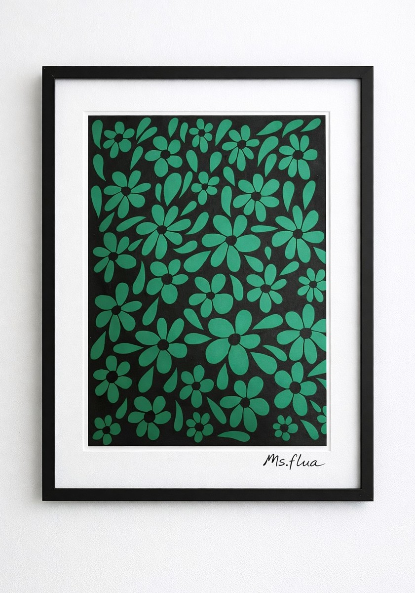 花の輝き - 優しく彩る癒しのアート