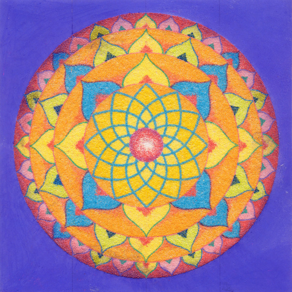 砂絵曼荼羅」 by kiiabuno｜Artmeter｜暮らしを彩るアートが、きっと