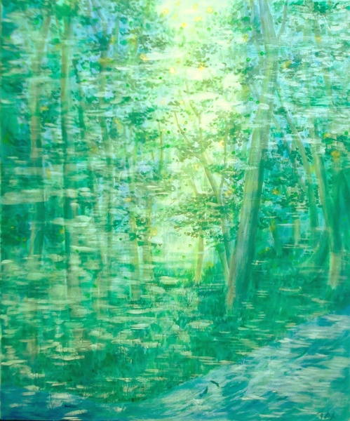 霧の森」 by すがた｜Artmeter｜暮らしを彩るアートが、きっと見つかる