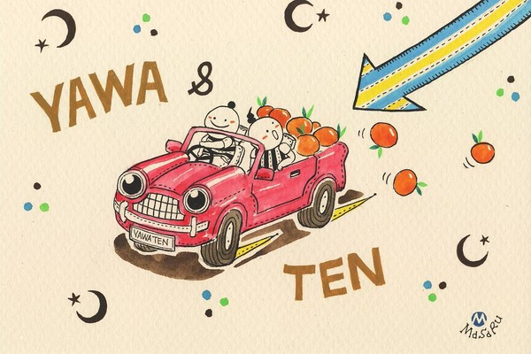 赤い車