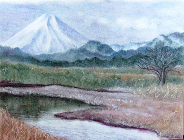 秋の川」 by 松｜Artmeter｜暮らしを彩るアートが、きっと見つかる