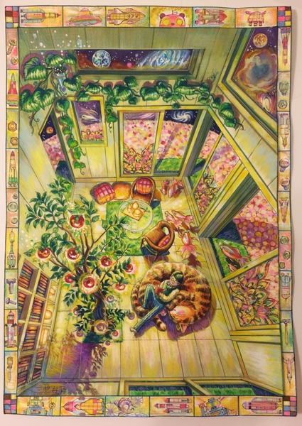 年末のプロモーション My room」 三嶋佳乃｜Artmeter｜暮らしを彩るアートが by 絵画