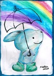 雨の日カラフル