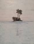 white sunset