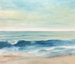 曇天の海